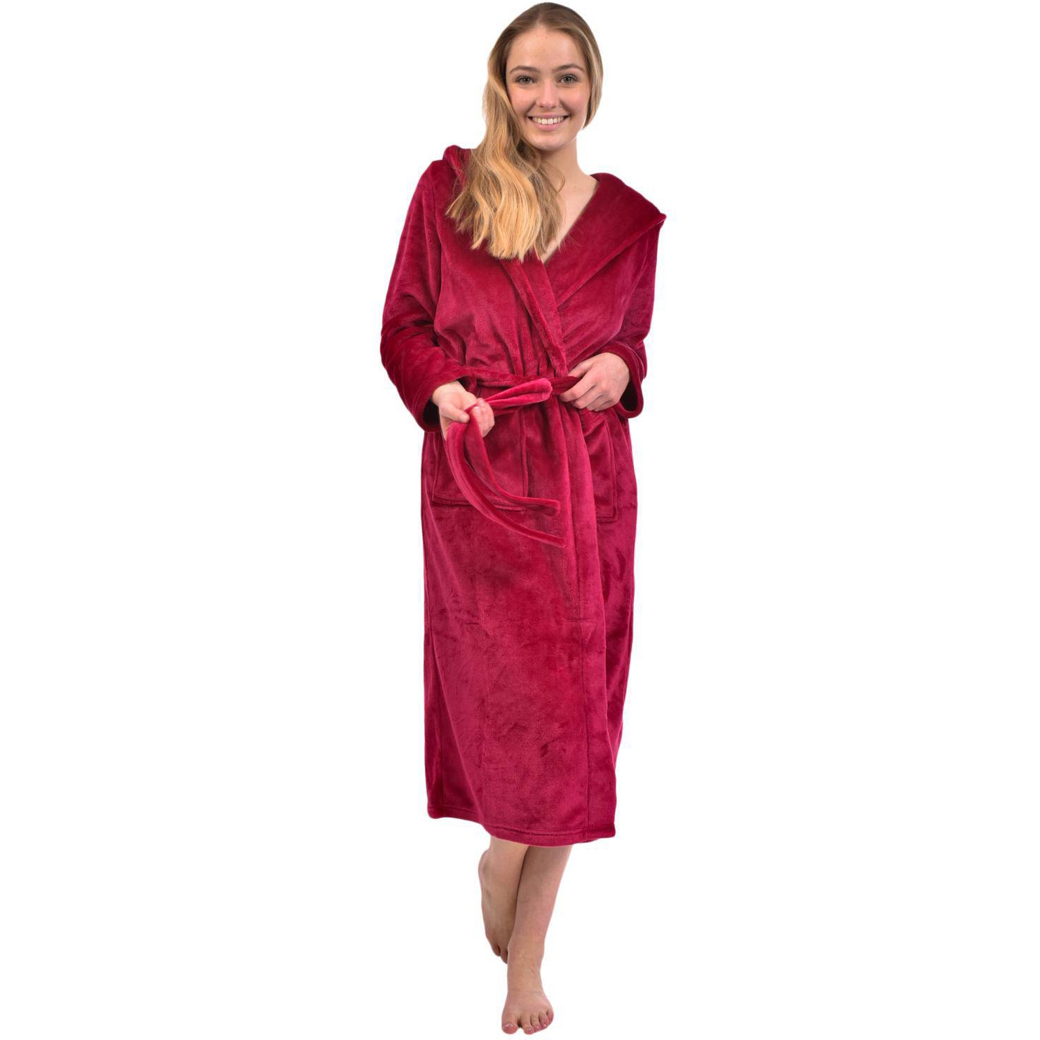 Plush Robe With Hood